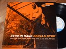 Donald Byrd Byrd In Hand EX  1st DG W63 Blue Note lp Pepper Adams Charlie Rouse
