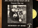 Bluegrass LP John Miracle and Virgil Joseph Memories Of Home PINE TREE VG++