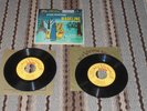 LUDWIG BEMELMAN. TWO 45'S. ROSE BUD / LONESOME PINE / SUNSHINE.  VG++.