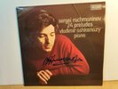 Ashkenazy   Rachmaninov classical lp  signed, autographed vinyl near mint.