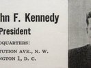 John F Kennedy Campaign Record Frank Sinatra All the Way High Hopes Promo 1960