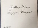 ROLLING STONES, BEGGARS BANQUET (MONO DECCA RED UNBOXED) EX CONDITION