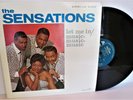 The Sensations Original 1963 Argo Lp Let Me In / Music, Music, Music Mint-