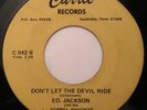 Gospel Blues 45 ED JACKSON & GOSPEL KNIGHTS Don't Let The Devil Ride CARRIE mp3