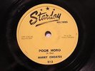 CAJUN HARRY CHOATES Poor Hobo / Opelousas Waltz STARDAY 212