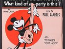 PHIL HARRIS: what no mickey mouse? / minnie's yoo hoo VISTA 7