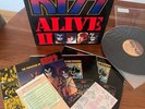 Kiss Alive II US NBLP 7076 complete tattoos inserts merchandise form LP