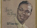 Capitol LPZ-2029 Nat King Cole, Love Is The Thing SEALED LP