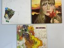 3 Joni Mitchell LPs Self Titled Clouds Ladies of the Canyon Reprise Gatefold