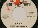 NORTHERN SOUL - ELLIE GREENWICH - BABY - RED BIRD (DEMO) - NMINT