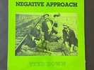 NEGATIVE APPROACH TIED DOWN FIRST PRESS 1983 TOUCH AND GO LP vinyl album SIGNED