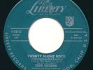 EDDIE COCHRAN - Twenty Flight Rock LIBERTY - Rockabilly 45 - HEAR