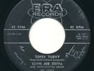 BENN JOE ZEPPA - Topsy Turvy ERA - Bay Area Rockabilly RaB 45 - SIGNED  - HEAR