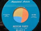 surf psych 7” MARTY THE MONKS Mrs Schwartz Mexican Party  Mp3 Distorters NM