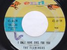 Flamingoes 45 rpm I Only Have Eyes For You & Goodnight Sweetheart End Record
