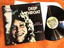 Deep Throat OST Original Movie Soundtrack '74 1980 Linda Lovelace Vinyl LP rare