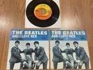 The Beatles US 45 Capitol 5235 AND I LOVE HER / IF I FELL 2 X Covers