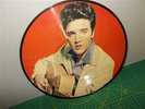 Elvis Presley . Hound Dog . Picture Disc Record LP
