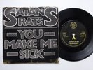 SATAN'S RATS You Make Me Sick - RARE Punk DJM 7