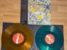 THE STONE ROSES GREEN W/BLACK & GOLD W/BLACK SWIRL 2 X LP VINYL NEWBURY LTD 500