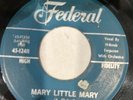 H Bomb Ferguson 45 Mary Little Mary /I’m So Lonely