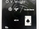 O.V. WRIGHT A NICKEL AND A NAIL AND ACE OF SPADES BACKBEAT YS-8047-AB JAPAN LP
