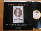 ASD 335 ED1 Henry Purcell Anthems & Church Music HMV 1st W/G Stereo NEAR MINT