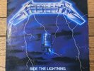 metallica ride the lightning vinyl record A1 B1 no barcode