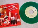 1985 ELVIS PRESLEY 45 MERRY CHRISTMAS BABY RCA PB-14237 GREEN VINYL pic sleeve M