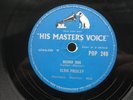 ELVIS PRESLEY 78 RPM HOUND DOG / DON'T BE CRUEL 1956 UK HMV POP 249 VARIATION 2