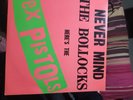 sex pistols lp never mind the bollocks Canadian Pink Cover, 70's repress,VG+/VG+