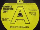 The Ugly's - End Of The Season - 1966 Pye 7N 17178 Promo 45 - Signed S. Gibbons