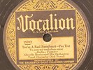 Vocalion 15702 Charlie Davis Orch w DICK POWELL   Melody Sky  78 rpm JAZZ 1928 E