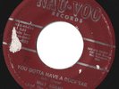 Rockabilly-Billy Adams on Nau-Voo 802-You Gotta Have a Duck Tail /Walking-LISTEN