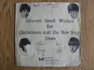 THE BEATLES RARE CHRISTMAS 1963 NATIONAL NEWSLETTER WITH 7