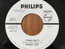 RANDY LEE Young Days/Let Me Go Climbing PHILIPS NORTHERN SOUL PROMO 45 VG++