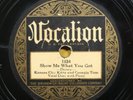 KANSAS CITY KITTY & GEORGIA TOM 1930 prewar blues 78 rpm record DAMAGED-REPAIRED