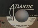 IVORY JOE HUNTER  45 SINGLE,    I JUST WANT TO LOVE YOU/ NOW I DON,T  WORRY NO M