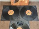 LED ZEPPELIN - REMASTERS UK FIRST PRESS TRIPLE VINYL LP NEAR MINT