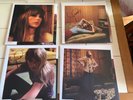 TAYLOR SWIFT  “Midnights” 4 Vinyl Complete Set W/ Signed Autographed Photos New