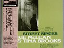 Jackie Mclean Tina Brooks Street Singer King Blue Note Japan NMint w/ Obi Insert