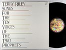 Terry Riley - Songs For The Ten Voices Of Two Prophets LP - Kuckuck Germany NM