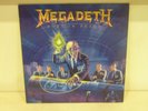 MEGADETH - Rust In Peace - Rare UK 1st Press LP W/Inner Capitol 1990 - EX/VG