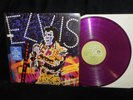 ELVIS PRESLEY ALWAYS ON MY MIND IN THE SHRINK WITH STICKER PURPLE VINYL -MINT