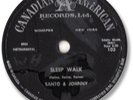 Super Rare 1959 Rock’n Roll 78 RPM Record. Sleep Walk/ All Night Diner