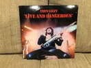 Thin Lizzy Live and Dangerous LP Vinyl Record 2BS 3213 1st Press 1978
