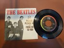 THE BEATLES US 45 VEE JAY VJ 581 Please Please Me w/Picture Sleeve VG+++