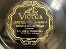 Jazz-78 RPM-E.C. Cobb and his Corn Huskers-Victor 38023-Barrell House Stomp-E++