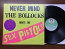 Sex Pistols  Never mind ….. Deutsche Falschpressung mit nur 11 Tracks