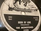 The Monotones DooWop 78rpm Argo #5290 